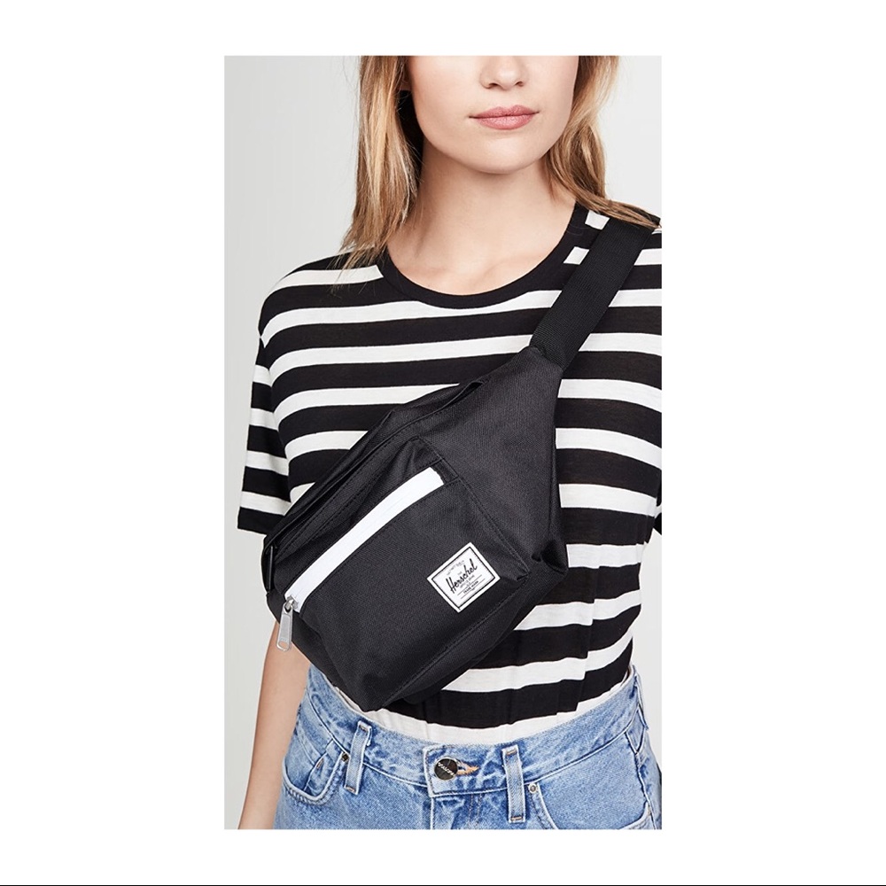 Black Hershel Supply  Hip Pack / Fannypack